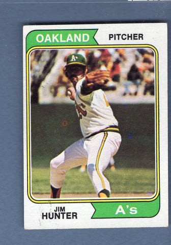 1974 Topps Baseball #7 Jim Hunter NM-MT 001