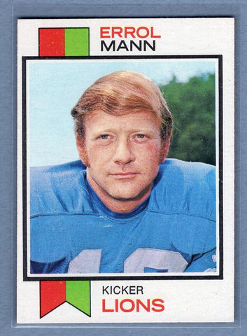 1973 Topps #117 Errol Mann NM  High Grade Set Break
