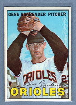 1967 Topps #22 Gene Brabender  EX-MT   GO340