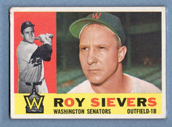 1960 Topps #25 Roy Sievers (a) VG  GO257