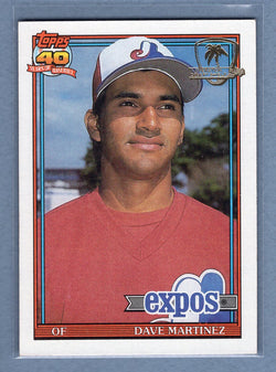 1991 Topps Desert Shield #24 Dave Martinez  NM  GO625