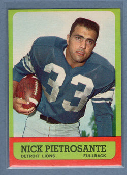 1963 Topps #27 Nick Pietrosante EX-MT    GO95