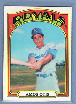1972 Topps #10 Amos Otis (b) EX-MT  GO315