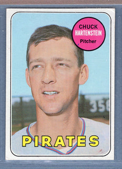 1969 Topps #596 Chuck Hartenstein EX  GO661