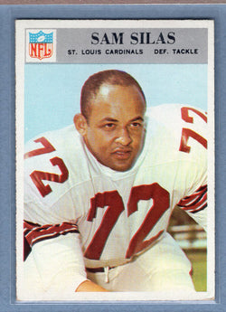 1966 Philadelphia #166 Sam Silas (3) EX  GO320