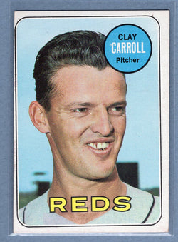 1969 Topps #26 Clay Carroll (a) EX  GO350