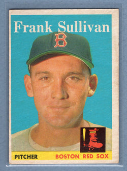 1958 Topps #18 Frank Sullivan  EX  GO387