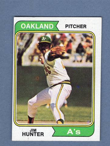 1974 Topps Baseball #7 Jim Hunter NM-MT 002