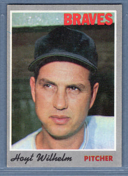 1970 Topps #17 Hoyt Wilhelm (HOF)  EX-MT  SB1