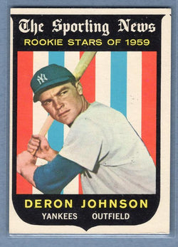 1959 Topps #131 Deron Johnson (R) VG    Set Break A