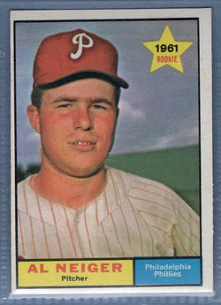 1961 Topps #202 Al Nieger(b) VG-EX   GO417