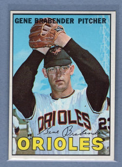 1967 Topps #22 Gene Brabender EX-MT  GO410
