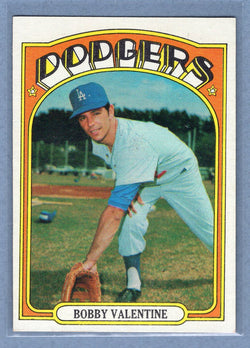 1972 Topps #11 Bobby Valentine  EX-MT  GO315