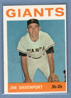 1964 Topps #82 Jim Davenport EX-MT  GO105