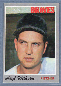 1970 Topps #17 Hoyt Wilhelm (HOF)  EX-MT  SB2