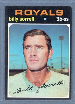 1971 Topps #17 Billy Sorrell  EX  GO747