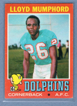 1971 Topps #17 Lloyd Mumphord EX  GO260