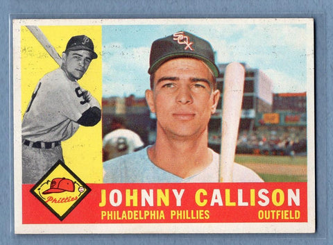 1960 Topps #17 Johnny Callison EX   GO550