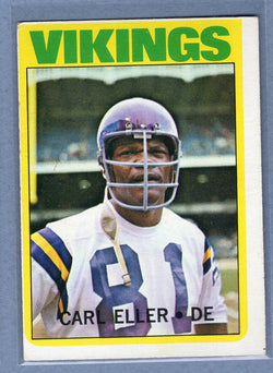 1972 Topps #20 Carl Eller (HOF) (mk) VG  GO210