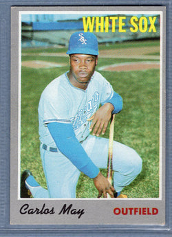 1970 Topps #18 Carlos May  EX-MT  SB2