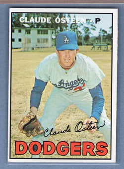 1967 Topps #330 Claude Osteen EX-MT   GO415