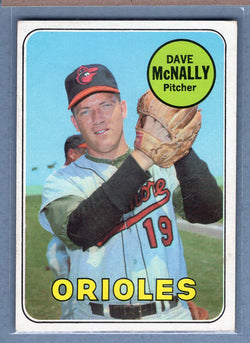 1969 Topps #340 Dave McNally (b) EX   GO501