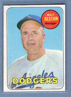 1969 Topps #24 Walt Alston (HOF) EX-MT  GO477