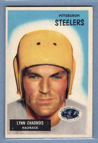 1955 Bowman #54 Lynn Chandnois (a) EX  GO801