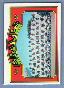1972 Topps #21 Atlanta Braves EX-MT  GO500