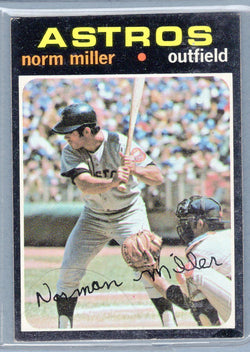 1971 Topps #18 Norm Miller  EX  SB1