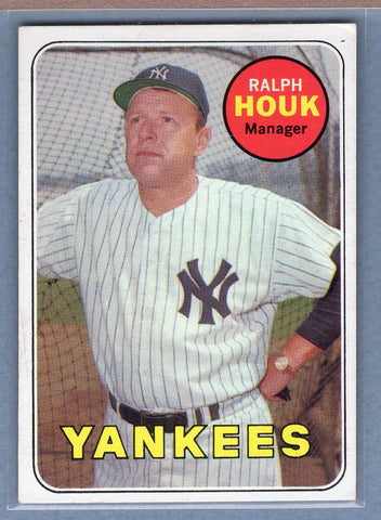 1969 Topps #447 Ralph Houk EX  GO572