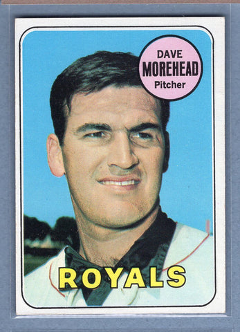 1969 Topps #29 Dave Morehead (a) EX-MT  GO350