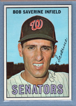 1967 Topps #27 Bob Saverine (a) EX-MT   GO340