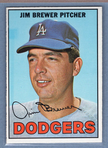 1967 Topps #31 Jim Brewer EX-MT  GO390
