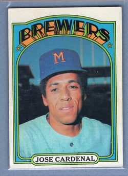1972 Topps #12 Jose Cardenal (b) EX  GO315