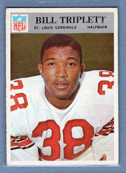 1966 Philadelphia #167 Bill Triplett (3) EX  GO320