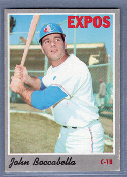 1970 Topps #19 John Boccabella  EX  SB2