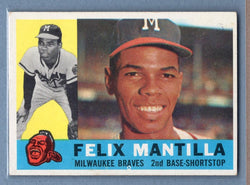 1960 Topps #19 Felix Mantilla EX   GO550