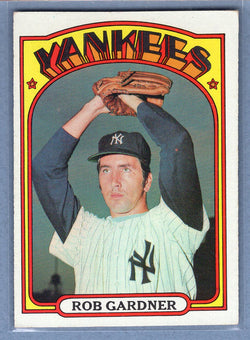 1972 Topps #22 Rob Gardner EX  GO500