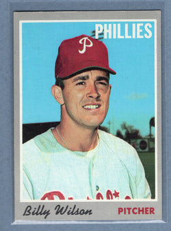1970 Topps #28 Billy Wilson  EX  GO695