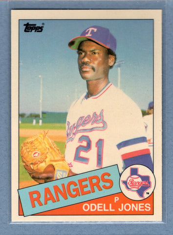 1985 Topps Tiffany #29 Odell Jones NM