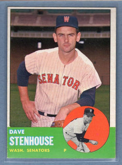 1963 Topps #263 Dave Stenhouse EX   GO148