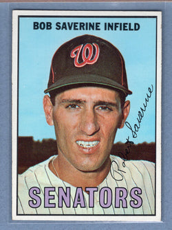 1967 Topps #27 Bob Saverine (b) EX-MT   GO340