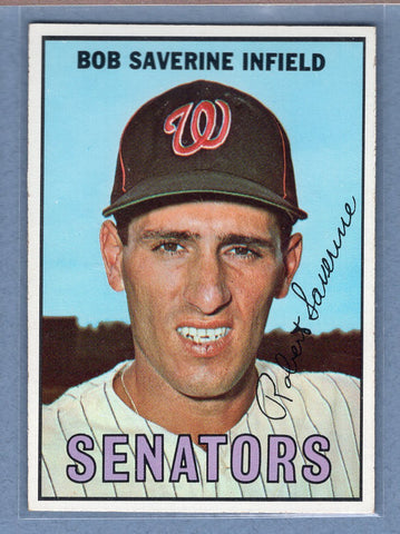 1967 Topps #27 Bob Saverine (b) EX-MT   GO340