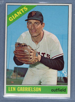 1966 Topps #395 Len Gabrielson EX-MT  GO466