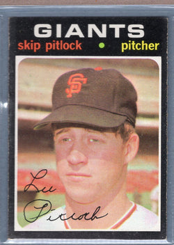 1971 Topps #19 Skip Pitlock  EX-MT  SB1