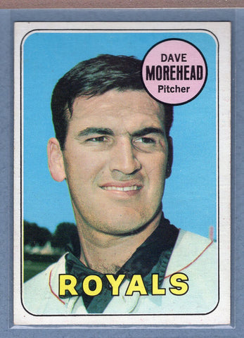 1969 Topps #29 Dave Morehead (b) EX-MT  GO350