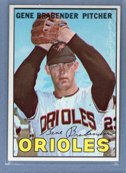 1967 Topps #22 Gene Brabender EX-MT   GO440