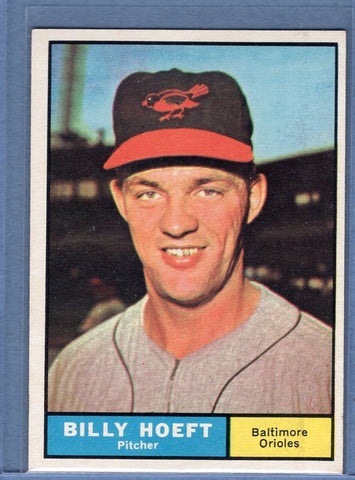 1961 Topps 256 Billy Hoeft EX-MT