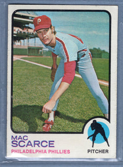 1973 Topps #6 Mac Scarce  (a) EX-MT  GO669